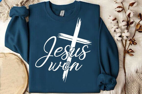 Download Jesus Won SVG PNG, Religious Mom Shirt - Premium Resources