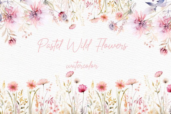 Download Wild Floral Clipart Watercolor Flowers - Premium Resources